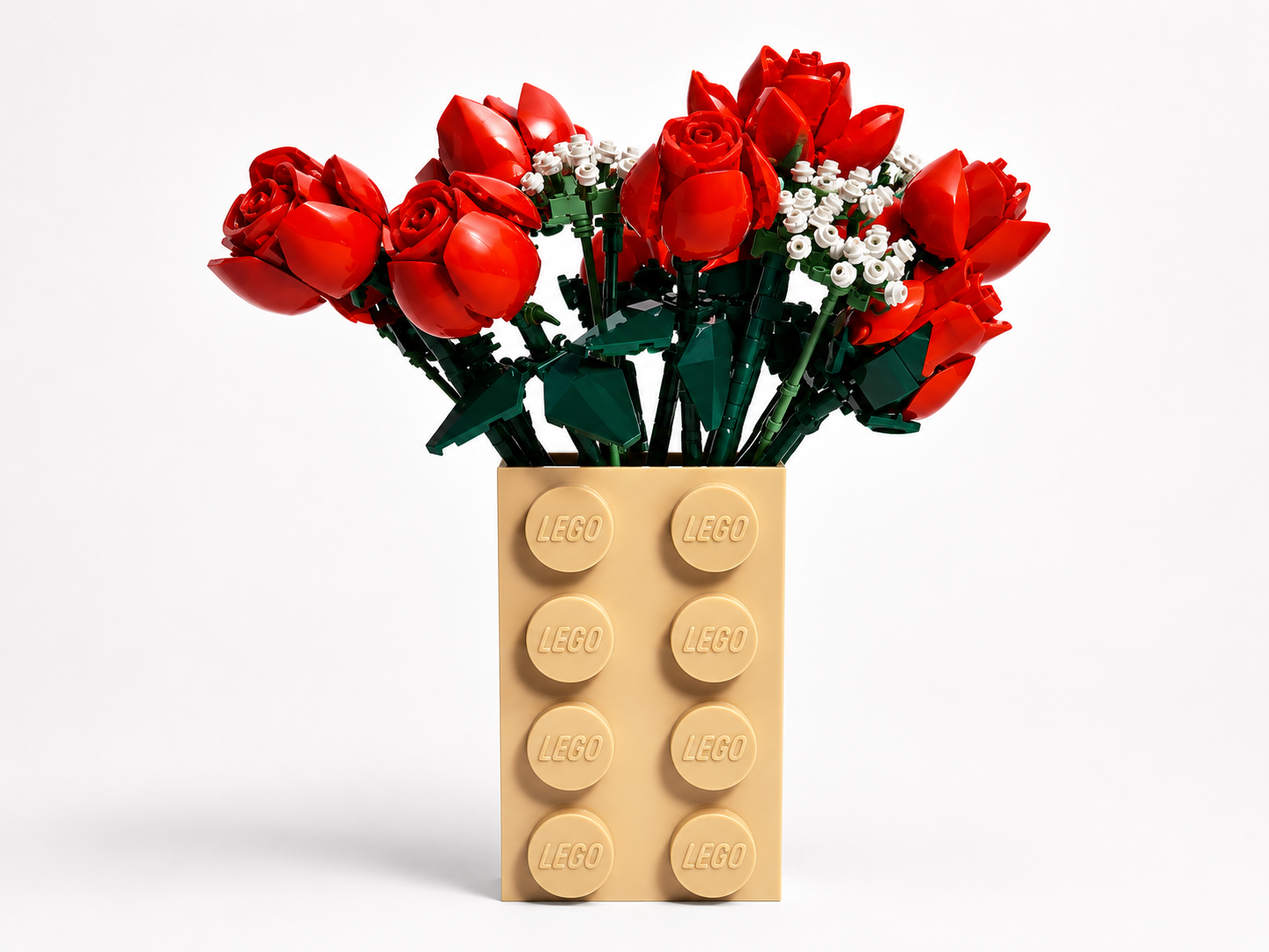 Chậu Hoa Hình Gạch Lego -Hubdein