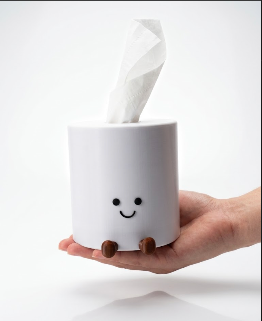 Hộp Giấy Hình Mặt Cười  - Hubdein