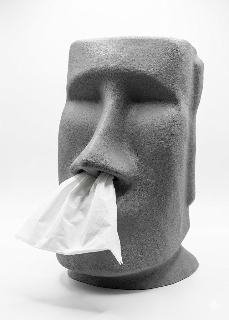 Hộp Giấy Hình Tượng Moai -Hubdein