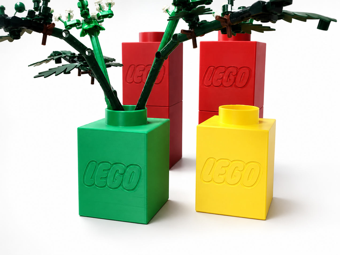 Chậu Hoa Khối Lego -Hubdein
