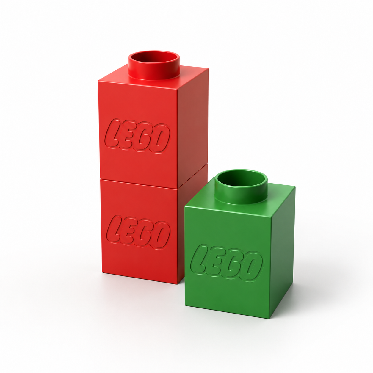 Chậu Hoa Hình Lego Cube -Hubdein